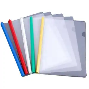Оптовая продажа PP пластиковая Прозрачная Обложка для отчета Размер A4 раздвижная папка для деловых документов папка для отчетов