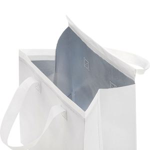 Hot Beverage Disposable Non-Woven Cooler Bag Aluminum Foil Cake Coffee Thermal Bag Recycled Insulated Bags for Takeaway - Product Image 5