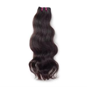 Venta al por mayor de pelo indio virgen crudo vendedor cutícula alineada trama/Paquete de extensiones de cabello de queratina productos para el cabello trenzado - Product Image 5