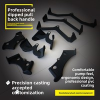 Accessoires de fitness abordables : Poignées pour barre de tirage latéral, poignée large, pour tirage vertical et rameur - Ensemble de 5 ou 8 pièces