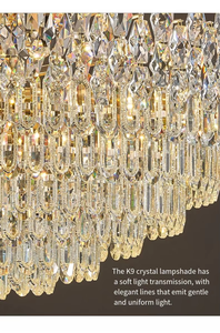 Lampadario di Lusso Moderno in Cristallo, Stile Classico per Villa, <span class=keywords><strong>Sala</strong></span> Banchetti, Soggiorno, Hall d'Hotel, Decorazione per Tutta la Casa - Product Image 4