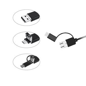 Mini caméra USB Endoscope caméra d'inspection 3 en 1 USB/Micro USB/type-c Endoscope caméra Endoscope Endoscope pour <span class=keywords><strong>Samsung</strong></span> Huawei - Product Image 6