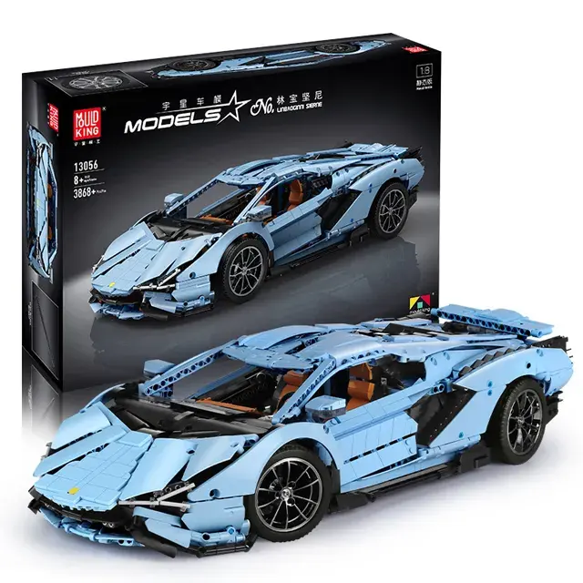 Mould King 13056S+D RC Model Car Plastic Building Blocks Toys Compatible With All Major Brand Toys Bricks Sets
