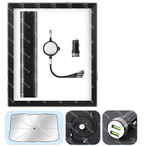 Car Sunshade Umbrella Souvenirs, Car Phone Holder Summer Giveaways Event Gifts Customized Gift <b>Set</b> Box For Employee/ - Product Image 6