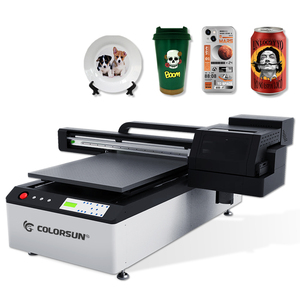 Imprimante UV automatique haute résolution 6090, imprimante UV mate avec taille 60x90cm, 2 têtes d'impression XP600 - Product Image 1