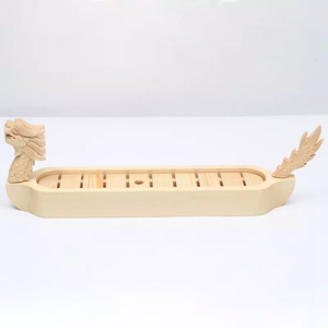Bandeja japonesa para servir <span class=keywords><strong>Sushi</strong></span>, equipo de restaurante Bambus, plato de dragón para <span class=keywords><strong>Sushi</strong></span>, barco con logotipo personalizado - Product Image 2