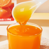 Sirop aromatisé à l'orange, concentré de jus d'orange 1,15 kg pour Bubble Tea, Milk Tea, Smoothies, Boissons glacées, Matière première
