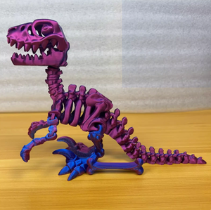Esqueleto de <span class=keywords><strong>Velociraptor</strong></span> impreso en 3D, <span class=keywords><strong>juguete</strong></span> para niños, período Jurásico, figura de Animal de plástico, regalo decorativo para niños - Product Image 5