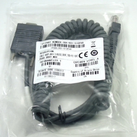 DB9 hembra a RJ50 RJ45 resorte en espiral RS232 para símbolo LS2208 DS3578 DS9208 DS2208 LS4208 LS4478 DS9208 5V RS232 longitud del Cable 3M