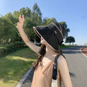 หมวกกันแดดแฟชั่นสำหรับกิจกรรมกลางแจ้ง ป้องกันรังสียูวี SPF 50+ ปีกกว้าง สำหรับผู้หญิง ขายส่ง - Product Image 3