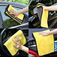 Serviettes de lavage et de détaillage automobile, chiffons de nettoyage doux, réutilisables et absorbants, chiffon de nettoyage en microfibre de qualité supérieure pour vitres et miroirs
