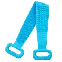 Brosse corporelle en silicone coloré, exfoliante et longue, épurateur de corps en silicone, massage du corps, bain
