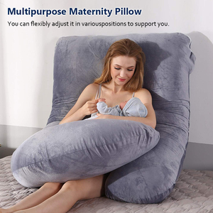 Yatone O Hình Dạng Mang Thai Thân Thiện Gối Máy Có Thể Giặt Vừa Công Ty Thai Sản Gối - Product Image 5