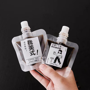 750ml 1000ml Mylar <span class=keywords><strong>doypack</strong></span> Nhựa Nylon vật liệu đóng gói món ăn rửa chất lỏng xà phòng Spout Pouch PE an ninh nước trái cây túi nước giải khát - Product Image 4