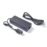 Adaptateur secteur 220V vers 12V 5A, convertisseur de puissance pour allume-cigare de voiture, chargeur, transformateur, prise EU