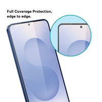 Protection d'écran pour téléphone portable S26, protection d'écran en verre trempé à couverture intégrale et colle intégrale pour Samsung Galaxy S26