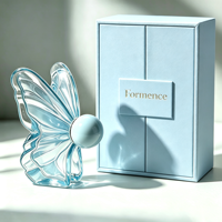 Flacon de parfum féminin de Dubaï au design unique de papillon, 30 ml, 100 ml, flacons de parfum vides colorés, boîte cadeau, atomiseurs de parfum