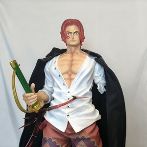 Figura de Manga de Gran Tamaño de 70 cm, Estatua de ONE PIECE, Shanks de Cabello Rojo, Figura de Anime de PVC - Product Image 3