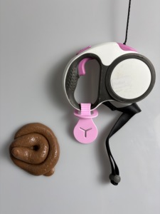 Clipe para Sacos de Cocô de Cachorro, Suporte para Sacos de Cocô para Dispensador, Mãos Livres, para Coleira, para Sacos de Resíduos de Animais de Estimação - Product Image 3