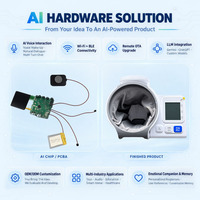 Module PCBA d'affichage vocal intelligent IA pour tensiomètre numérique de bras supérieur, fournisseur OEM ODM
