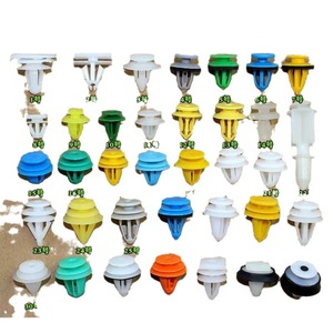 Auto <b>Car</b> Trim Panel <b>Clips</b> Nylon Fasteners For Door Side Skirt Repair Replacement 36 Types - Product Image 5