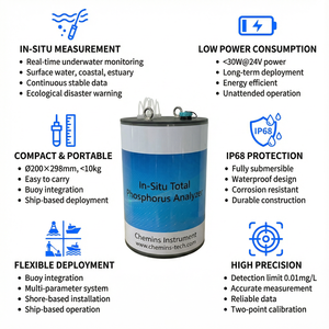 Онлайн-анализатор общего фосфора/азота/аммиачного азота/перманганата для мониторинга и тестирования качества воды, 1 год гарантии - Product Image 5