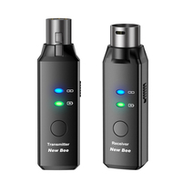 Sistema de Micrófono Inalámbrico XLR de 100 pies de Alcance, 24 Bits, 48 kHz, 20 Horas de Duración, Transmisor y Receptor Enchufables para Micrófonos Dinámicos, Venta al Por Mayor