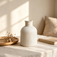 Diffuseur de parfum d'ambiance en céramique personnalisé, forme de gourde rayée, pour huiles essentielles, décoration aromathérapie