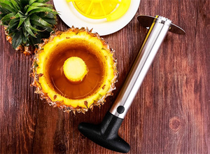 뜨거운 판매 식품 학년 스테인레스 스틸 주방 가제트 파인애플 <span class=keywords><strong>corer</strong></span> 필러 슬라이서 커터 - Product Image 4