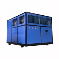Refroidisseur d'eau refroidi par air 25RT avec réservoir d'eau interne Refroidisseur 30HP