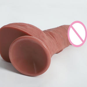 <span class=keywords><strong>Penis</strong></span> buatan kekerasan ganda silikon kualitas medis mainan terbaik untuk wanita - Product Image 4