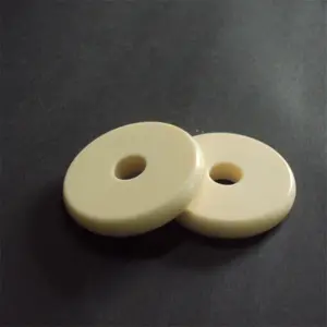 99% Alumina Ceramic Friction Disc Barmag texturing machinery ceramic pu disk disc