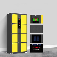 Умный RFID-постамат 24/7 для самообслуживания: шкафчики для багажа и посылок с приемом монет, купюр, карт и онлайн-платежей. Поддержка API и SDK.