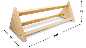 Percha para Pollos, Barra de Madera Resistente para Aves, Soporte Sólido, Accesorios y Juguetes para Gallinero y Criadero para Aves Grandes y Pollitos - Product Image 4