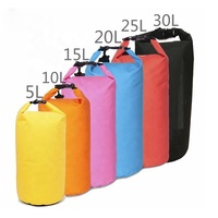 Bolsa Seca Flotante Ligera de TPU con Bolsillos Impermeables con Cierre para Paddleboarding, SUP, Kayak y Viajes a la Playa