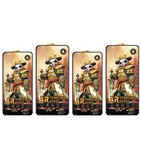 Protecteur d'écran en verre trempé ESD antistatique anti-poussière AR 9H Privacy Full Cover pour iphone 15promax 14 13 12 11
