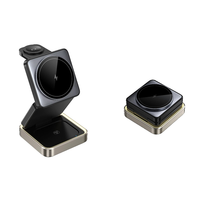 Station de charge sans fil pliable et portable 5W 10W 15W avec indicateur LED