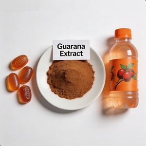 Complément Alimentaire Naturel de Qualité Supérieure, Énergie Naturelle, Poudre de Graine de <span class=keywords><strong>Guarana</strong></span> P.E. Marron, Extrait de <span class=keywords><strong>Guarana</strong></span> en Poudre à 20% - Product Image 1