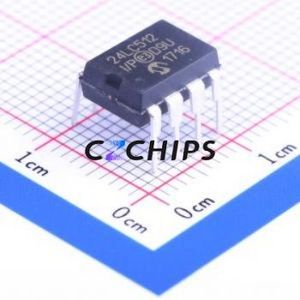 Chip IC de circuito integrado 24LC512-I/P, nuevo y original, EEPROM - Product Image 1