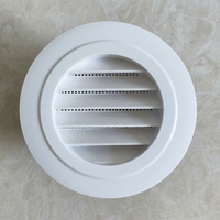 Disque de ventilation rond de 75 mm au design moderne pour climatiseur de bureau, diffuseur d'air frais