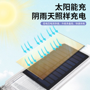 Lampe solaire LED pour rue, lampe murale extérieure avec détecteur de mouvement - Product Image 3