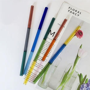 Juego de Pajitas Personalizadas en Oferta, Pajita Transparente con Caja de Color - Product Image 2