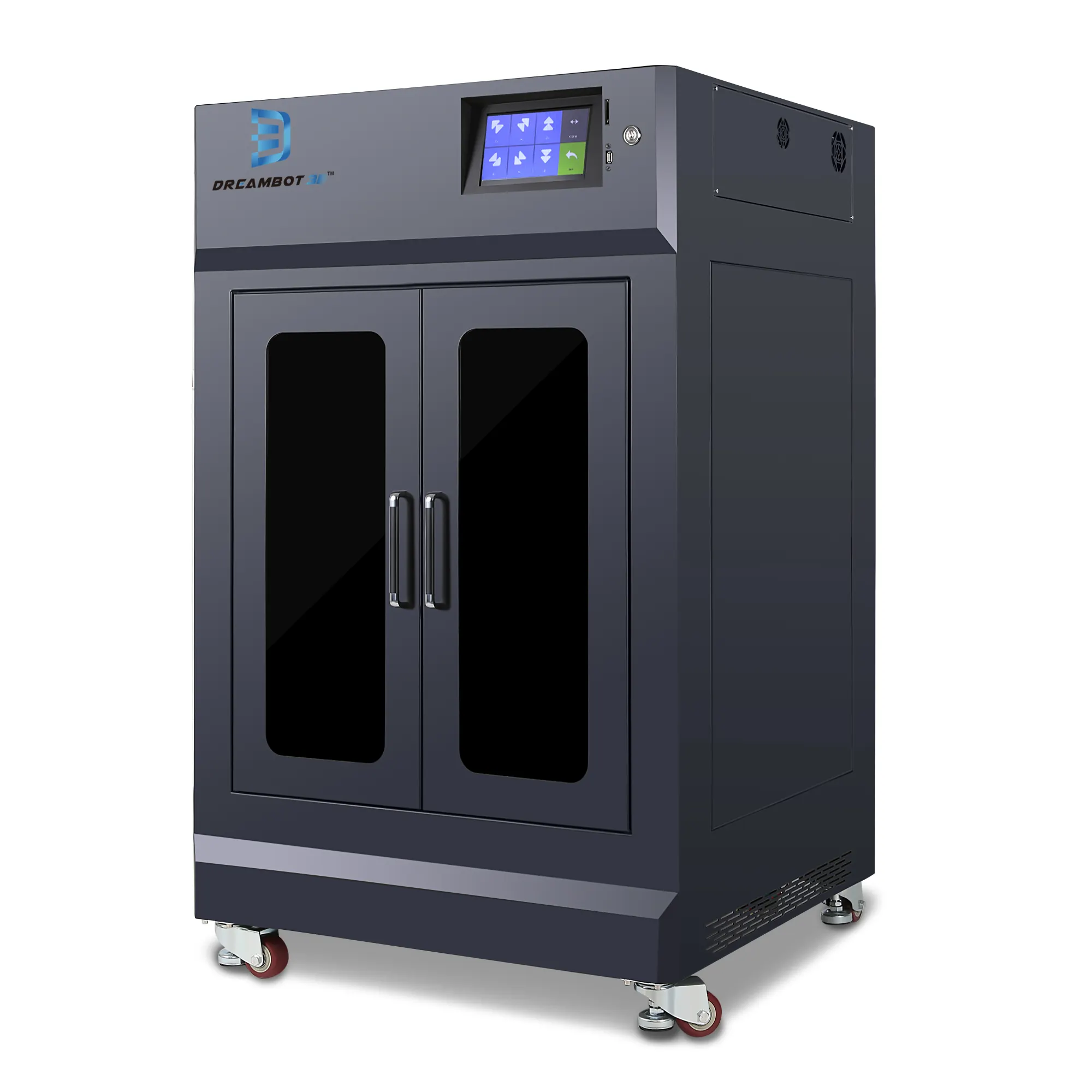 600x600mm 3D Drucker büyük baskı boyutu makine ABS karbon Fiber naylon profesyonel endüstriyel FDM 3D yazıcı