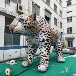 Khổng lồ 5 mét đẹp màu vàng Cheetah tái tạo mô hình động vật Inflatable beo beo cho quảng cáo khuyến mãi bán hàng - Product Image 4