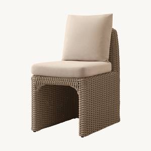 Modern <strong>Rattan</strong> Woven Outdoor <strong>Table</strong> and Chair <strong>Garden</strong> Furniture Waterproof All-weather Courtyard Resort Teak Outdoor Dining Set - Product Image 3