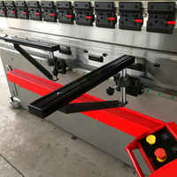 Presse plieuse CNC hybride à économie d'énergie 100T3200 avec système Delem DA66T, 4 axes, machine à plier les tôles métalliques hydraulique