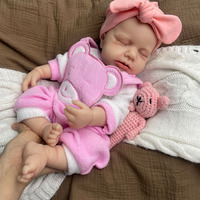 Poupée Bébé Reborn en Silicone Doux au Toucher, Fabricant Leader, Poupée Nouveau-né Cuddly, Cadeau Compagnon, Vente en Gros, Dropshipping, Détail