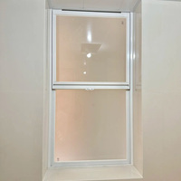 Puerta Plegable de Aluminio Yuantai Moderna con Ventana Vertical de Vidrio, Impermeable, Tipo Acordeón, para Balcón, Patio y Hogar