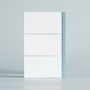 घरेलू टिकाऊ सुरक्षित 3 गिरोह 1 रास्ता 2 रास्ता दीवार पावर स्विच टेम्पर्ड ग्लास मार्जिन + लौ retardant कंप्यूटर बोर्ड आधुनिक स्विच - Product Image 1