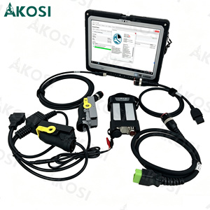 For VOCOM II 88894000 truck Diagnostic tool <b>cable</b> 8 Pin 88890306 +OBD2 OBDII 88890306+<b>USB</b> 88890305 + ecu test <b>cable</b>+CF33 tablet - Product Image 5